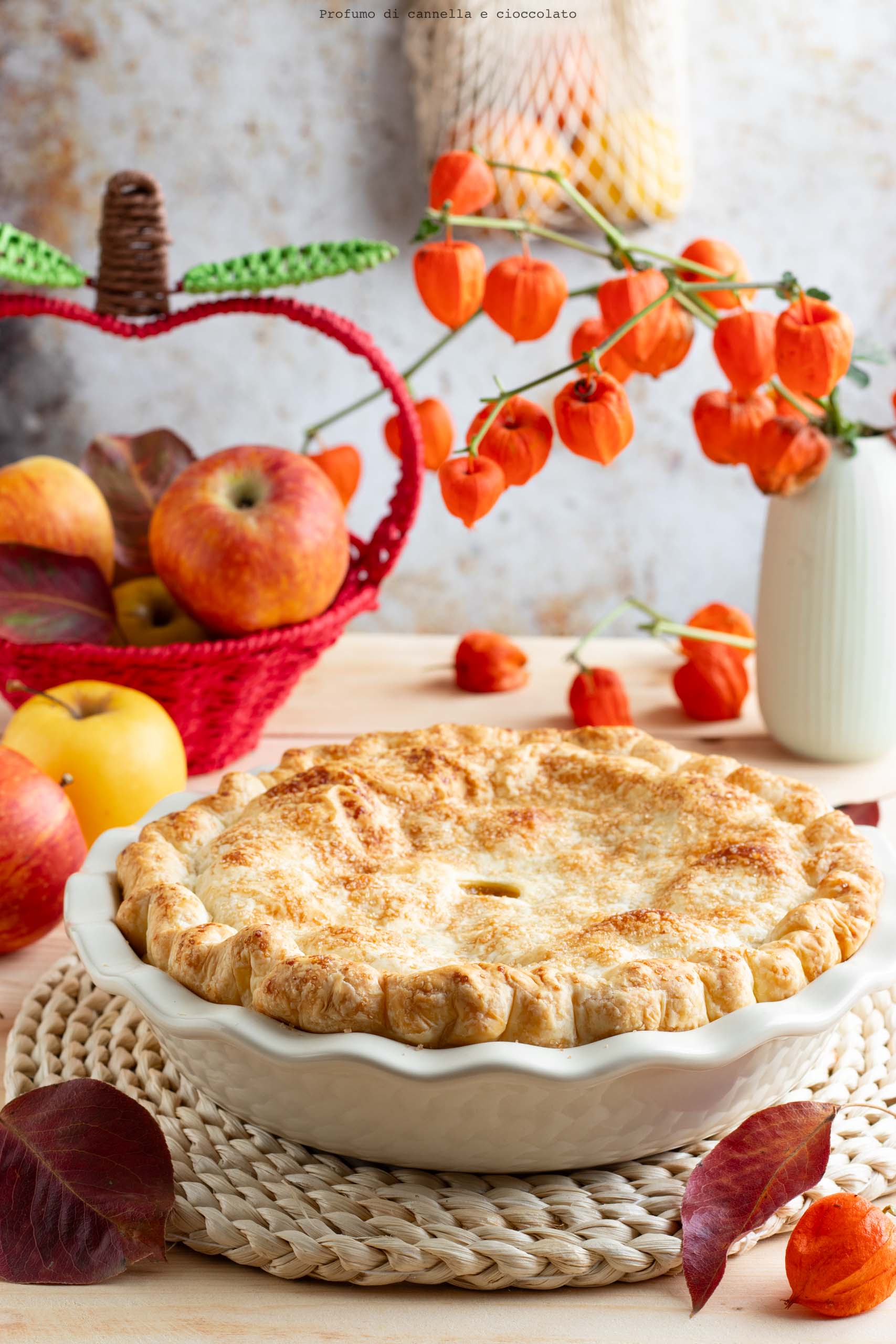 Apple pie con pasta sfoglia