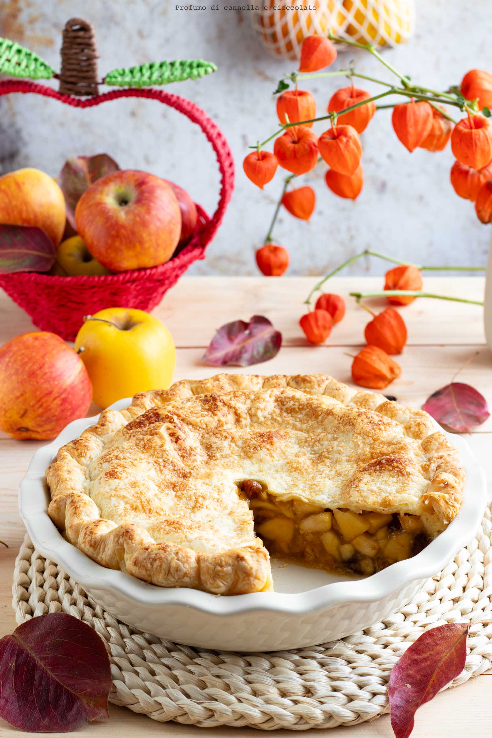 Apple pie con pasta sfoglia