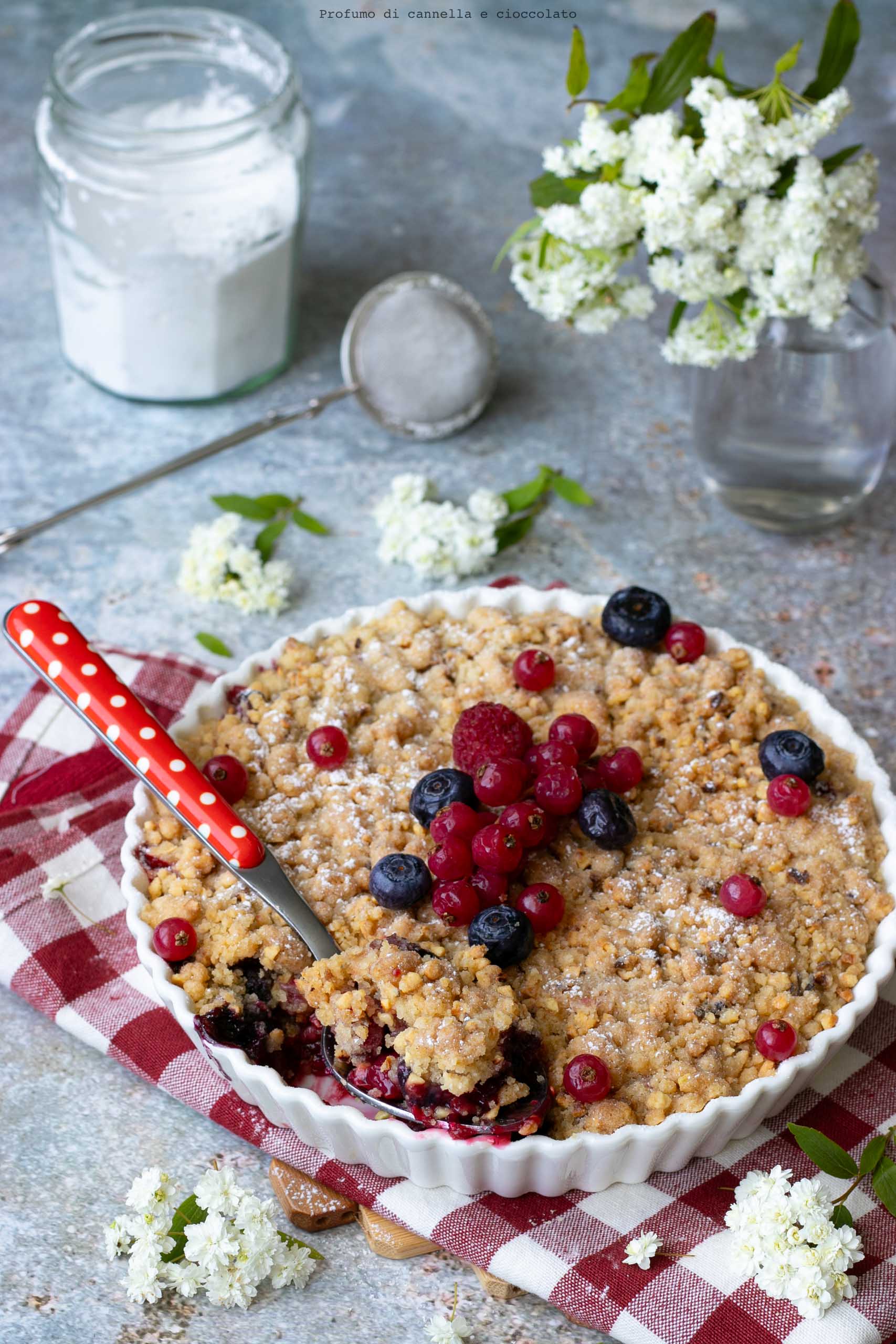 Crumble ai frutti di bosco