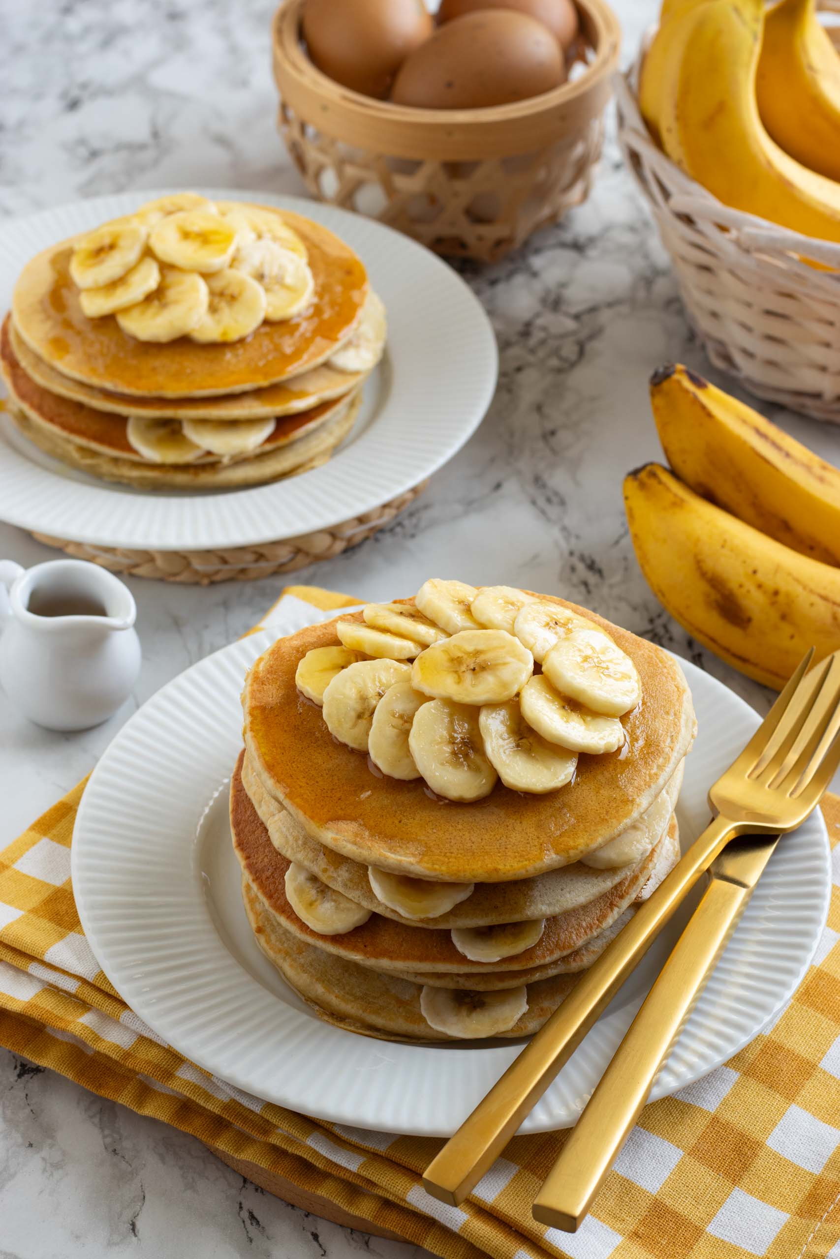 Pancakes alle banane