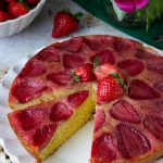 Torta rovesciata alle fragole